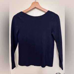 Banana Republic Extra Fine Merino Wool Sweater - XS in Navy
